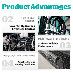 유압식 크롤러형 PV 파일 드라이버 |   다기능 & 3-6M 맞춤형 슬라이드(슬라이드 플레이트) - 깊은 파일링 및 드릴링용 - Product Image 4