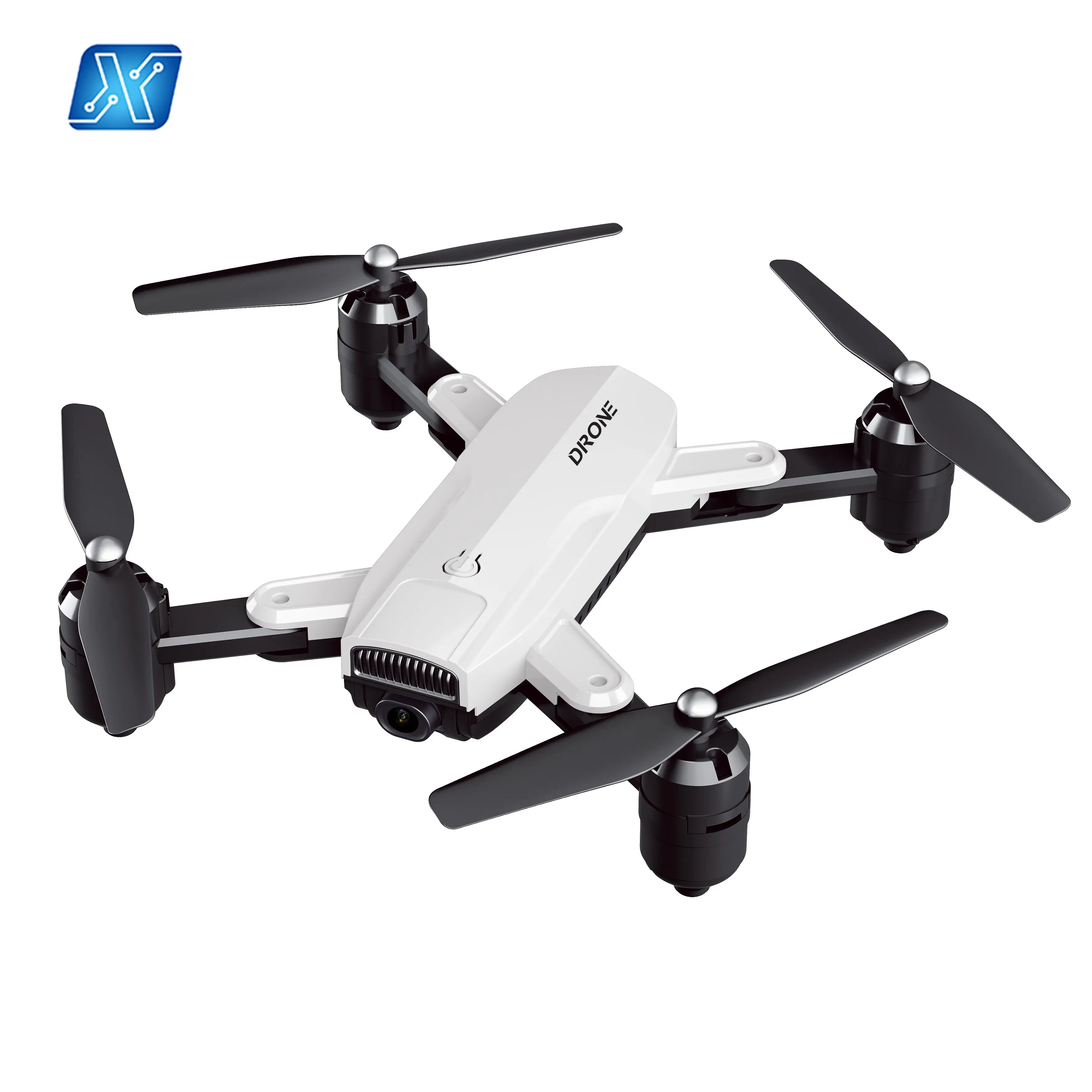 Professional 4K HD Foldable Dron with Double Camera WiFi FPV Optical Flow Follow RC Quadcopter Helicopter Drone