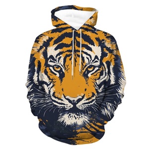 In Đầy Đủ Mens Mát Động Vật Hổ Hoodies Cho Nam Giới Mới Trong Dài Tay Áo Thun Trùm đầu Áo Nỉ Quần Áo Mens Thể Thao Tracksuit - Product Image 5