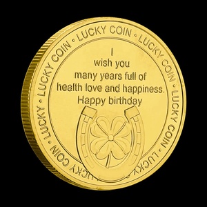 Art Collection Gift Gold Plated Vintage <strong>Euro</strong> <strong>Coin</strong> Souvenir Challenge <strong>Coins</strong> Firefighter - Product Image 2
