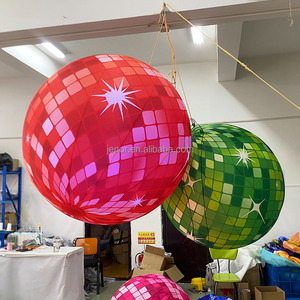 Palloncino gonfiabile a buon mercato con illuminazione bianca modello di nuvola gonfiabile per la decorazione del Club - Product Image 6