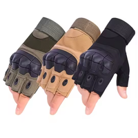 Gants demi-doigts tactiques d'extérieur 18 styles Gants de protection des mains de fitness, d'équitation et de combat unisexe à la mode