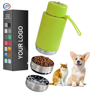<span class=keywords><strong>3</strong></span> Trong 1 32Oz Xách Tay Cách Nhiệt Cốc Nước 1L Pet Trung Chuyển Du Lịch Bát Con Chó Chai Nước Vật Nuôi Phụ Kiện - Product Image 5