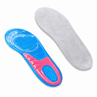 Semelle intérieure en gel absorbant les chocs, semelle intérieure de travail robuste, semelle intérieure anti-fatigue industrielle pour travaux sur sol en béton toute la journée