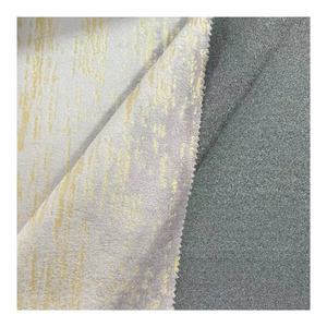 <span class=keywords><strong>Tissu</strong></span> de rideau en velours à rayures dorées 100% polyester <span class=keywords><strong>tissu</strong></span> occultant de salon à isolation <span class=keywords><strong>thermique</strong></span> - Product Image 1