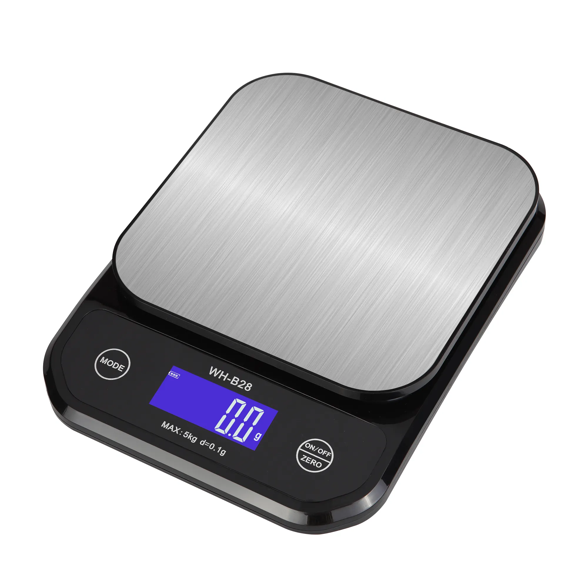 Su geçirmez mutfak terazisi dijital toptan USB şarj edilebilir elektronik gıda ölçeği 5kg 0.1g WH-B28