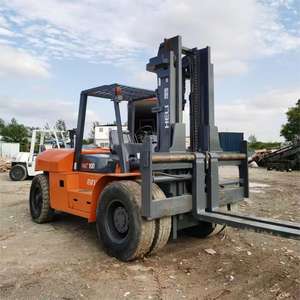 Carretilla elevadora diésel de 10 toneladas de alta calidad, Heli CPCD100 carretilla elevadora, condición usada a la venta - Product Image 5