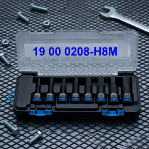 Juego de 8 puntas de impacto hexagonales de 1/2" y 78 mm de longitud - Product Image 1