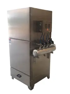 Stainless Steel Welding Smoke Fume Extractor With Flexible Arms For Particle Recovery Sawdust Suction Dust Collector