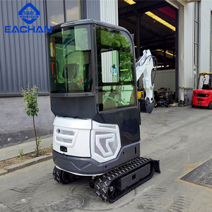 Прямые продажи, небольшой экскаватор EACHAN, 1,2 тонн, садовый сад, землеройный мини-экскаватор, домашний дизельный Гусеничный мини-экскаватор - Product Image 5