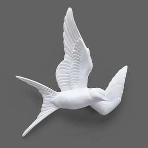 Oiseau porte bonheur de luxe en trois dimensions, décoration murale pour salle de séjour, <span class=keywords><strong>Art</strong></span> créatif - Product Image 5
