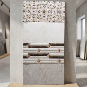 Espagne Dernier design 30x60cm Prix bas Promotionnel Carreaux muraux en céramique en porcelaine 300x600mm pour le Koweït Prix de gros - Product Image 4