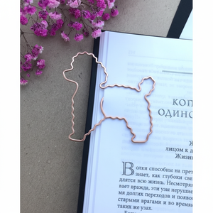 Marcapáginas de Metal con Acabado Elegante para Accesorios de Papelería Modernos que Mejoran la Presentación General del Libro - Product Image 1