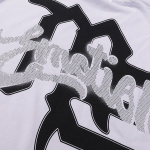 Camisetas de Alta Calidad para Hombre, 100% Algodón, Estilo Urbano, Estampado Gráfico, Tallas Grandes - Product Image 6