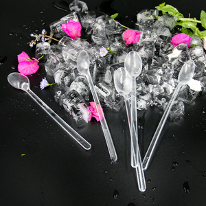 OEM Pp/PS/Pla a granel grado alimenticio barato desechable plástico helado cuchara de Soda cuchara de café - Product Image 3