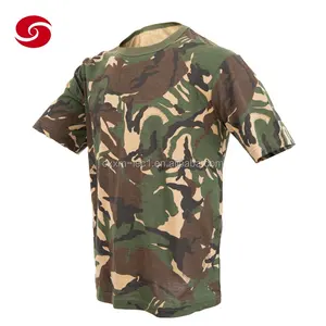 T-shirt Manches Courtes Camouflage Africain Tenue Militaire Homme - Product Image 1