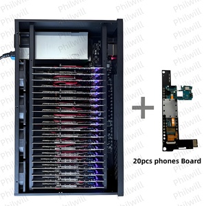 <strong>For</strong> <strong>Samsung</strong> S20 S20+ <strong>NOTE</strong> 20 <strong>Motherboard</strong> Mobile Phones Cellphone Farmer Farms Phone Farm Enclosures Box with 20pcs Phones Board - Product Image 3
