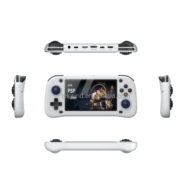 High Quality New G28 Portable Mini Handheld Video Game Console 4.3 Inch 64GB 15000 in 1 Retro Classic Gaming Player for PSP