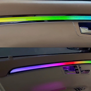 Iluminación Ambiental Interior LED de 64 Colores para Mercedes-Benz Clase S (W221) 2005-2013, Accesorios de Tiras de Atmósfera - Product Image 2