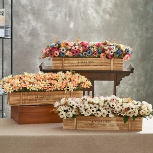 Decoraciones <span class=keywords><strong>de</strong></span> Flores Artificiales <span class=keywords><strong>de</strong></span> Seda para Sala <span class=keywords><strong>de</strong></span> Estar y Mesa <span class=keywords><strong>de</strong></span> Comedor, Conjuntos <span class=keywords><strong>de</strong></span> Decoración para el Hogar y Bodas con Hortensias y <span class=keywords><strong>Rosas</strong></span> - Product Image 3