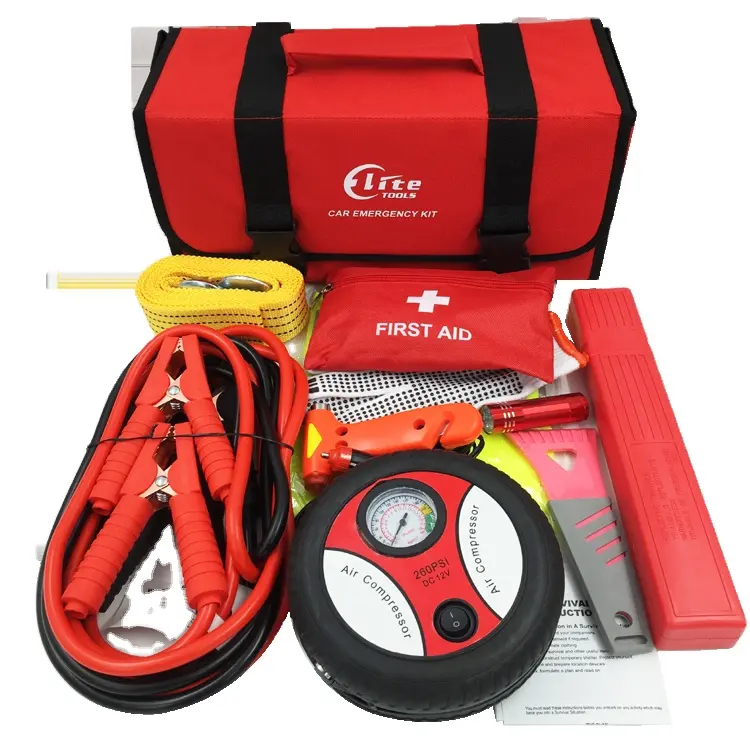 Emergency car tool kit