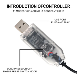 LELANPU Luz de Decoración LED para Coche, Proyector RGB para Ventana, Luces Halo Ojo de Águila, Accesorios para <span class=keywords><strong>Taxi</strong></span> y Camión - Product Image 3