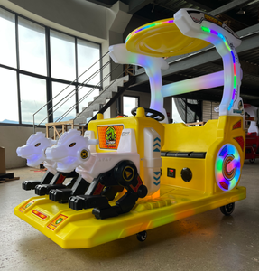 Nuevo Auto de Choque Eléctrico Wanxuan de 4 Plazas con Forma de Dinosaurio, Funciona con Baterí<span class=keywords><strong>a</strong></span>, para Uso en Interiores y Exteriores, para Niños - Product Image 2