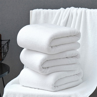 Serviettes de bain de luxe pour hôtel, 100% coton, 600 g/m², écologiques, séchage rapide, avec logo brodé, pour usage domestique