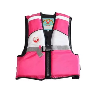 سترة نجاة للأطفال رائجة البيع من المصنع، سترة سباحة للأطفال مصنوعة من قماش أكسفورد مقاوم للماء بألوان متعددة - Product Image 4