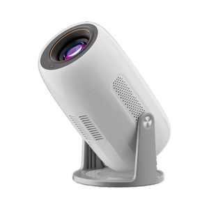 Mini auto-tập trung <span class=keywords><strong>LED</strong></span> cho 100m Trọng lượng nhẹ wifi6 Thông Minh Xách tay rạp hát tại nhà máy chiếu 400ANSI 4K Android 12 ngoài trời - Product Image 1