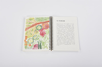 Nuevo Libro de Arte Infantil Personalizado SWIFT PRINT, con Laminado Brillante de PP, Troquelado, Encuadernación Wire-O, Papel de Lujo, Hong Kong
