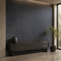 Revêtement mural moderne flexible XuanYun en sable de quartz texturé, imperméable, ignifuge, souple, courbé, pour salon et salle de sport