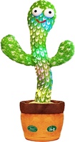 Nouveauté 2025 – Jouet en peluche cactus chantant et dansant, enregistreur vocal, cactus électrique doux et dansant, jouet en peluche cactus OEM très populaire