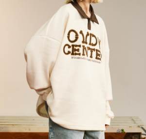 Sudadera con capucha de algodón 100% de alta calidad, fuente de hueso personalizada, eslogan en <span class=keywords><strong>inglés</strong></span> con bloque de Color, toalla bordada, Polo, sudaderas Unisex - Product Image 2