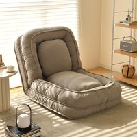 Canapé-lit pliable moderne de taille moyenne, fauteuil confortable pour salon, hôtel, usage intérieur résidentiel