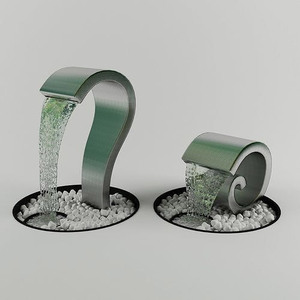 Sculpture de <span class=keywords><strong>fontaine</strong></span> en acier inoxydable de conception de cygne animal de jardin pour la décoration - Product Image 3