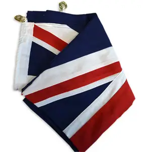 Bandera del Reino Unido, Unión del Reino Unido, totalmente cosida, 49cm x 33cm