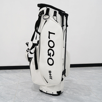 Sacs de golf personnalisés avec logo ASL Factory, nouveau motif, légers, sacs de golf à support, imperméables, en cuir PU