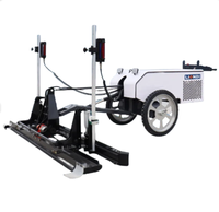 Offre Spéciale : Niveleuse Laser Vibrante Portative à Deux Roues pour un Nivellement de Précision des Sols en Béton