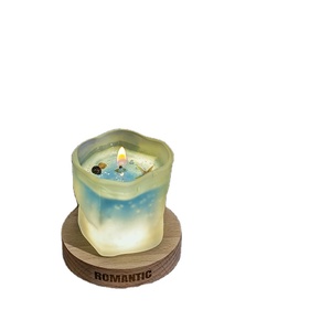 Nouvelles bougies parfumées sur le thème de l'océan 2026 avec coquillages, bougies en gel de coquillages océaniques faites à <span class=keywords><strong>la</strong></span> main, coffrets cadeaux pour filles - Product Image 1