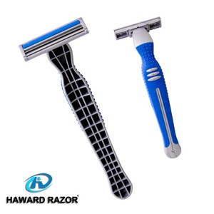 D226L <span class=keywords><strong>Shavette</strong></span> maquinilla de afeitar desechable <span class=keywords><strong>con</strong></span> mango de goma/maquinilla de afeitar/hojas de afeitar - Product Image 4