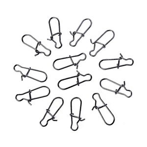 Crochet pivotant en acier inoxydable Duo Lock, clips pour leurres de pêche, accessoires de pêche, connecteur durable, marine, capacité de charge de 8 à 95 kg - Product Image 2