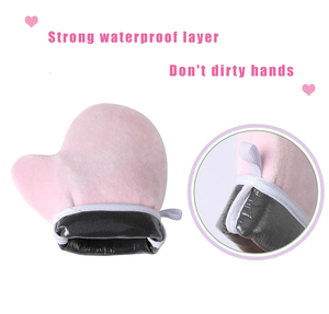 Personalizado NATURE BROWN Velvet Self-Tan Guante Sin rayas Sunless Bronzing Fake Tan Mitt Spray-On Cruelty-Free Uso femenino - Product Image 2