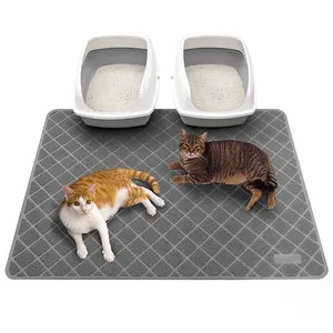 Custom Design Extra Groot Huisdier Pvc Kat Kattenbak Duurzame Waterdichte Auto Kattenbak Trapper Matten