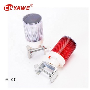 Cao có thể nhìn thấy LED Đèn hiệu giao thông năng lượng mặt trời cảnh báo ánh sáng khẩn cấp giao thông chướng ngại vật ánh sáng với PC nhựa nón giao thông - Product Image 5