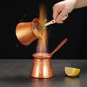 Al pacchetto tazza professionale in lega di alluminio placcato in rame per feste - Product Image 3