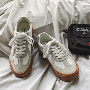Sonbahar Yeni Retro Çift Ayakkabıları Yüksek Kanvas Trend Günlük Kaykay Kauçuk PU Su Geçirmez Loafer'lar Yaz Koşu Ayakkabıları - Product Image 3