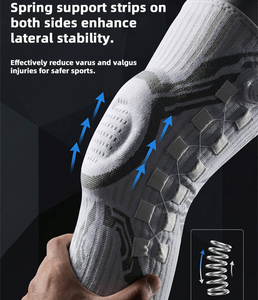 Rodillera Deportiva de Compresión Tejida Transpirable con Ajuste de Perilla para Fitness, Baloncesto y Running al por Mayor - Product Image 4