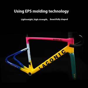 Vélos de route en carbone T800, cadre ultra léger, coloris variés, câblage interne complet, frein à disque double, roue 700c, cadre entièrement en carbone - Product Image 2