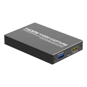 비디오 캡처 카드, 4K @ 30Hz HDMI에서 USB 3.0 캡처 카드, 1080P HD 30fps 라이브 및 녹화 비디오 오디오 그래버